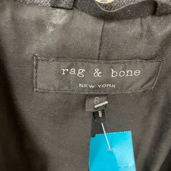 Rag & Bone Gray Wool Suit size 6 - Picture 3 of 10